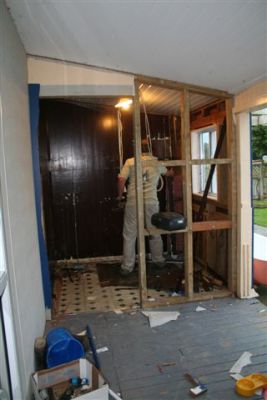 Thomas in the laundry