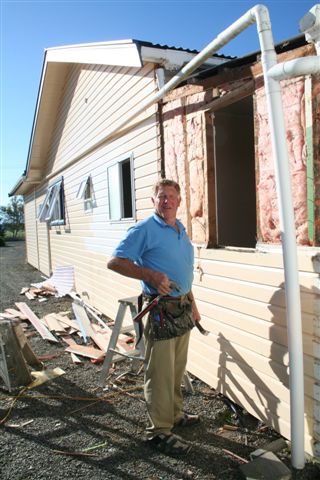Bob the Builder (Alex, really) hard at work