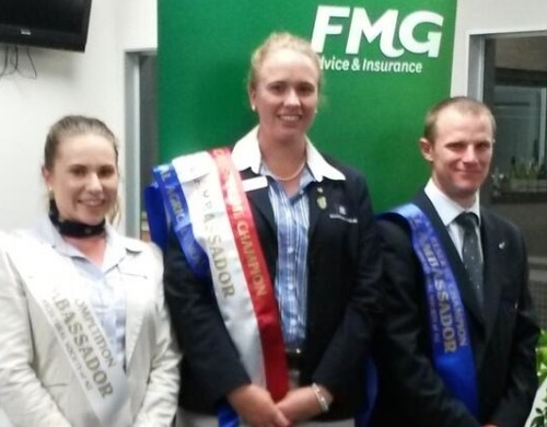 From left: Samantha Neumann, Prue Capp and NZer Cam Lewis